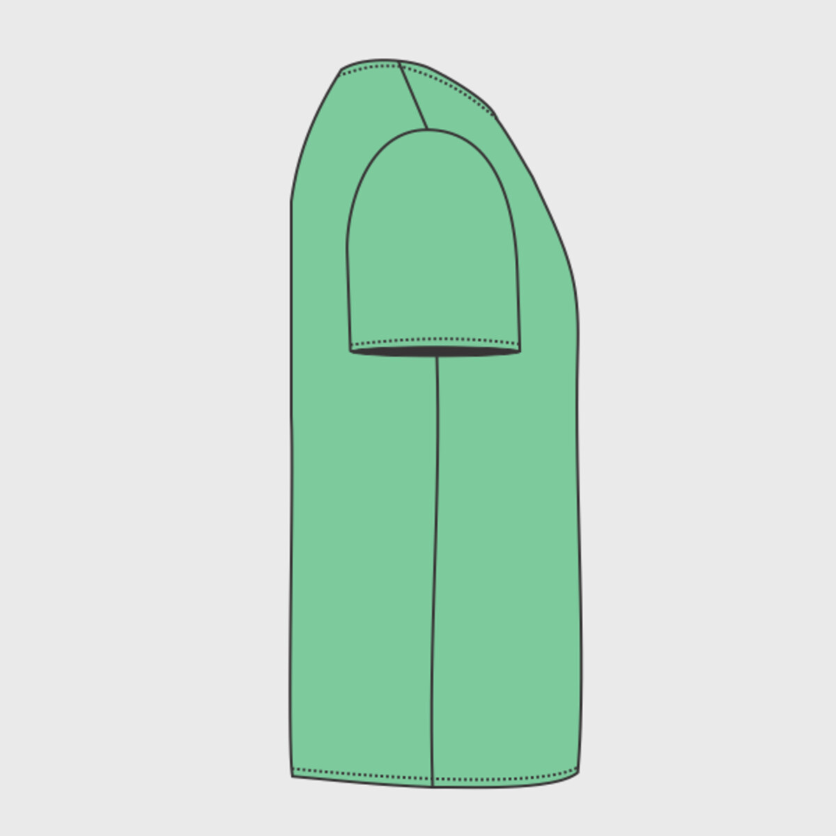 Right Sleeve (Short)